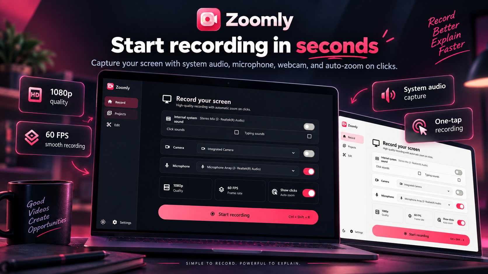 Zoomly Windows app screenshot 1